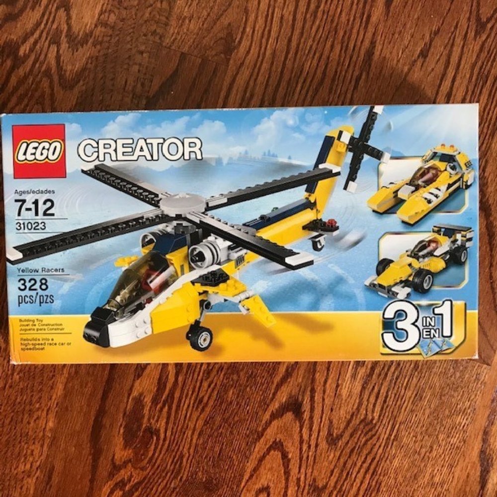 LEGO Creator Yellow Racers 31023 NEW Sealed Retired